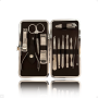 Kit Manicure Pedicure Cortar Desencravar Unha Tira Cuticula 12 Peças