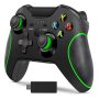 Controle Xbox One HJ806 com conexão sem fio e receptor USB.